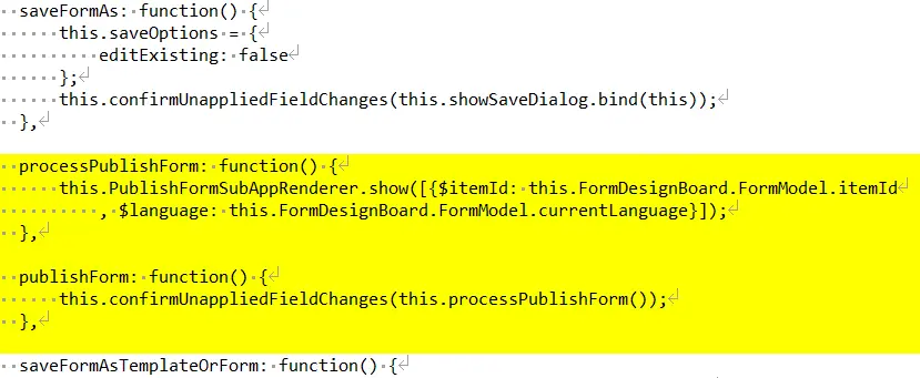 formdesigner javascript changes part 2