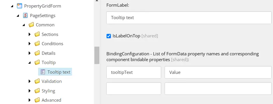 sitecore forms tooltips - field editor
