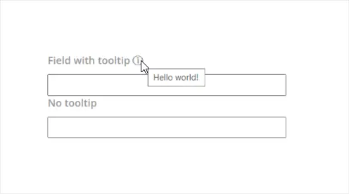 sitecore forms - tooltip in form